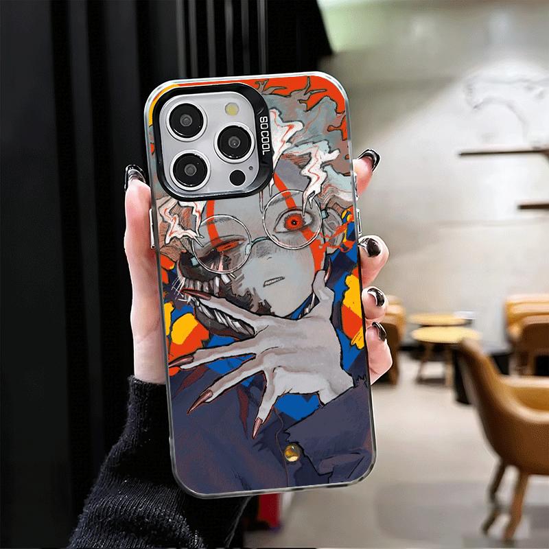 D-Dandadans O-Okarun Anime Shockproof Phone Case for iPhone 17 Air 16 16E 15 Pro Max 14 Plus 13 Mini 12 Back Cover Anti Fall Fun