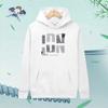 Höst Vinter Sammet Plus Size Hoodie Bokstavstryck Dam Herr Sweatshirts Harajuku Mode Casual Streetwear Kläder