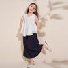 Girls' French Polka Dot Wide-Leg Pants Set