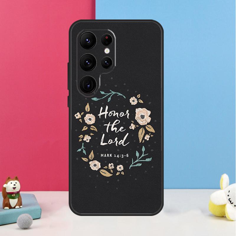 Bible Verse Quotes Case For Samsung Galaxy S26 S25 S24 S20 S21 S22 S23 Ultra S10 Plus S25 FE Back Cover Shell