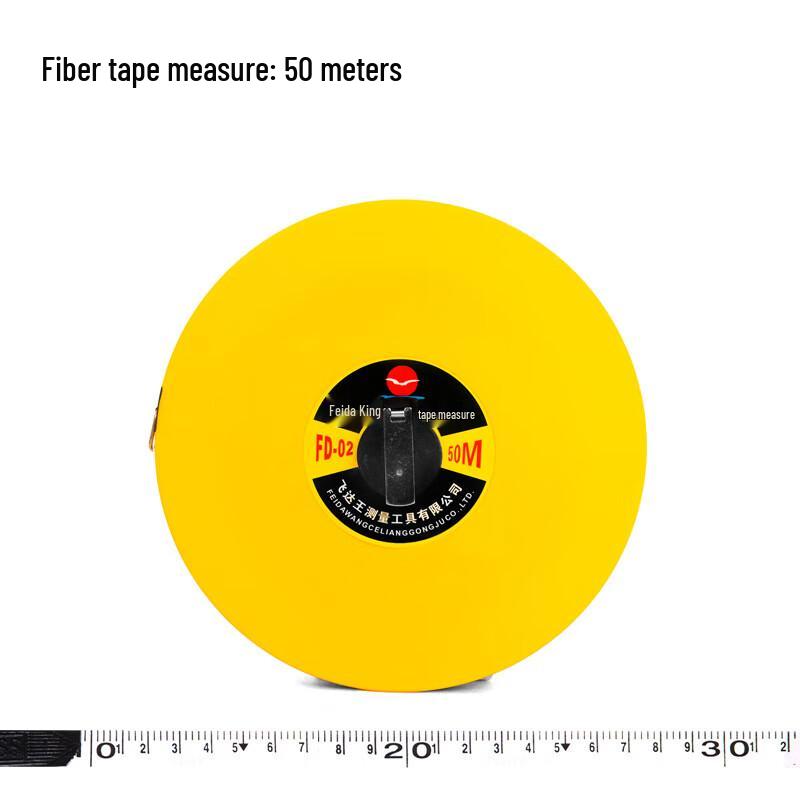 JINGONG 10M Durable Fiber Measuring Tape