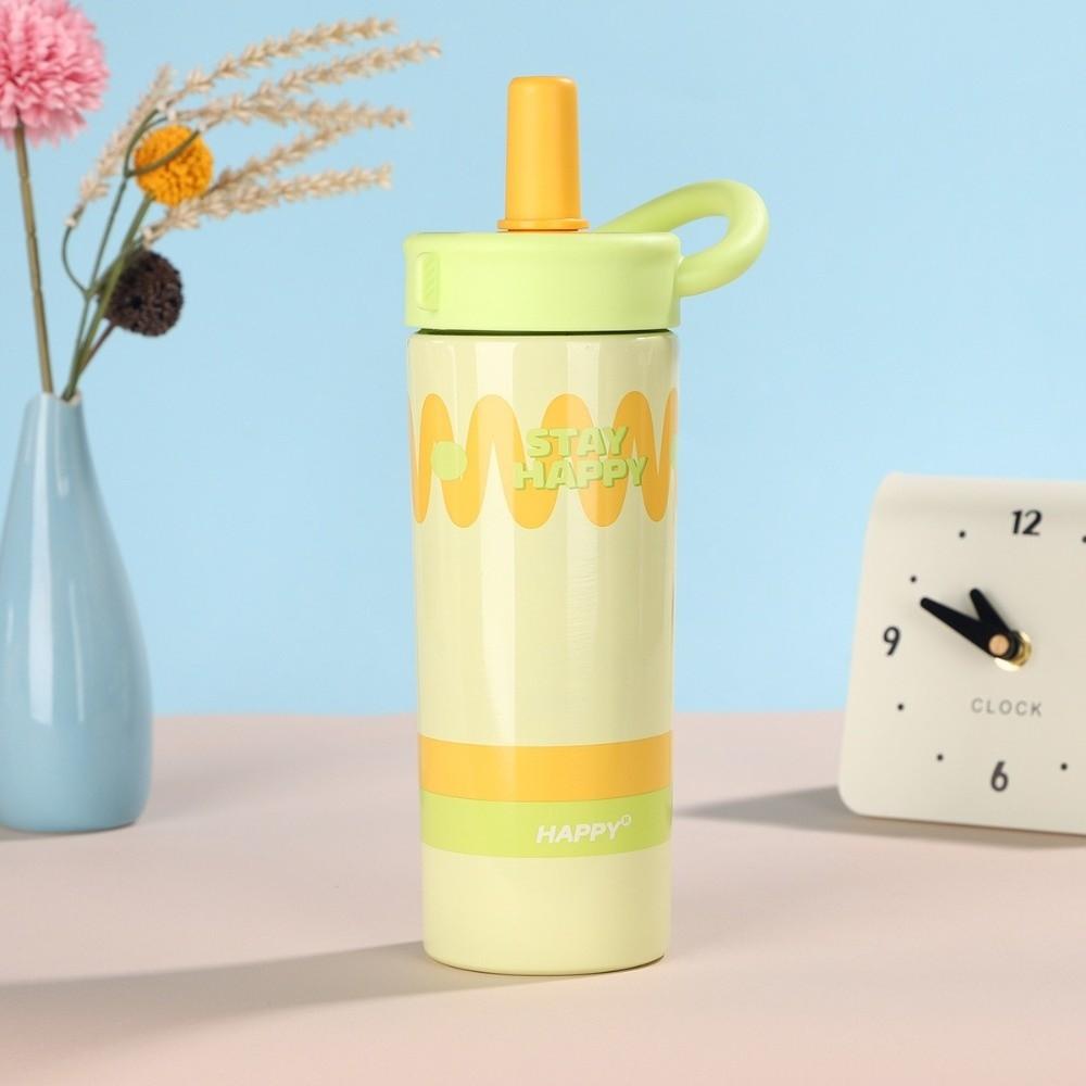 Dopamine Stainless Steel Insulated Cup Leak-Proof Vacuum Flask Thermos Water Bottle  Outdoor