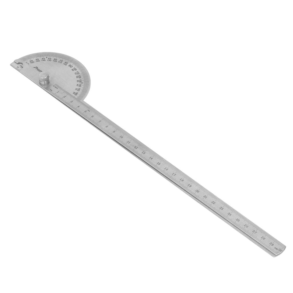 Angle Protractor 0?180 Degree 2 Arm Finder Stainless Steel Woodworking Ruler Measure Tool 250mm