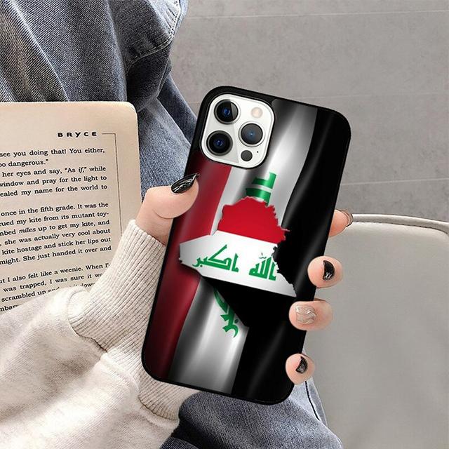 Iraqi Iraq Flag Phone Case For iPhone 17 Air 16 15 Plus Max 14 13 12 11 Pro Max Cover Shell coque