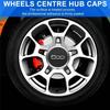 4Pcs 133mm Hubcap for Fiat 500 C Wheels Centre Hub Caps Set 68078419AC 68078421AC Dust Cover Wheel Hub Cap Replacement 51884863