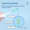 100-200Pcs/box Soft Rubber Teeth Cleaning Tools Interdental Brush Dental Toothpicks Between Teeth Toothbrush Oral Hygiene Care
