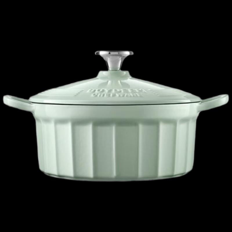 Buydeem Enamel Cast Iron Stew Pot