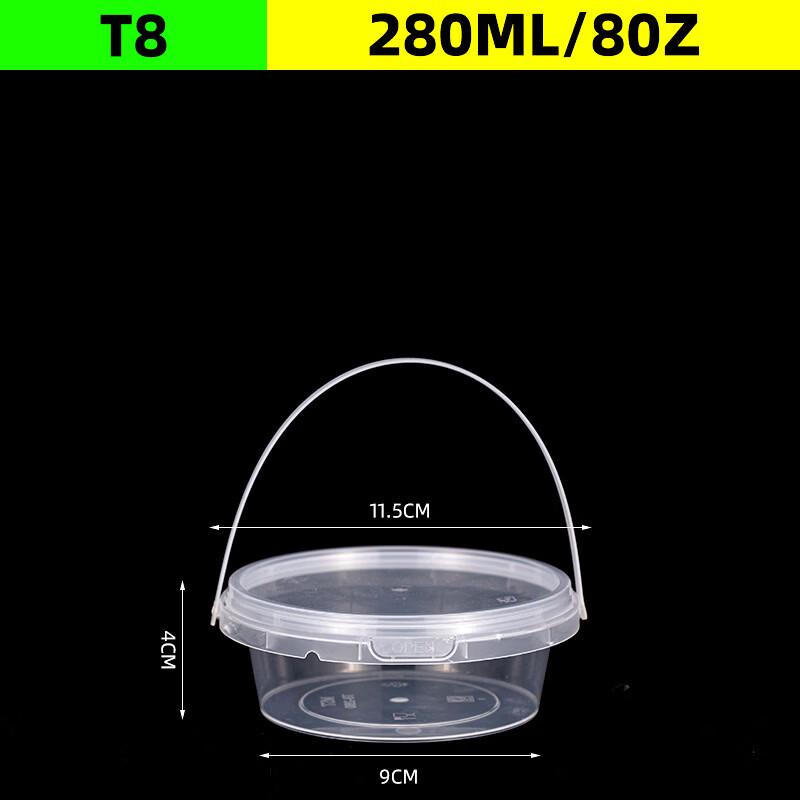 Handun Leak-Proof Disposable Dessert Bowls