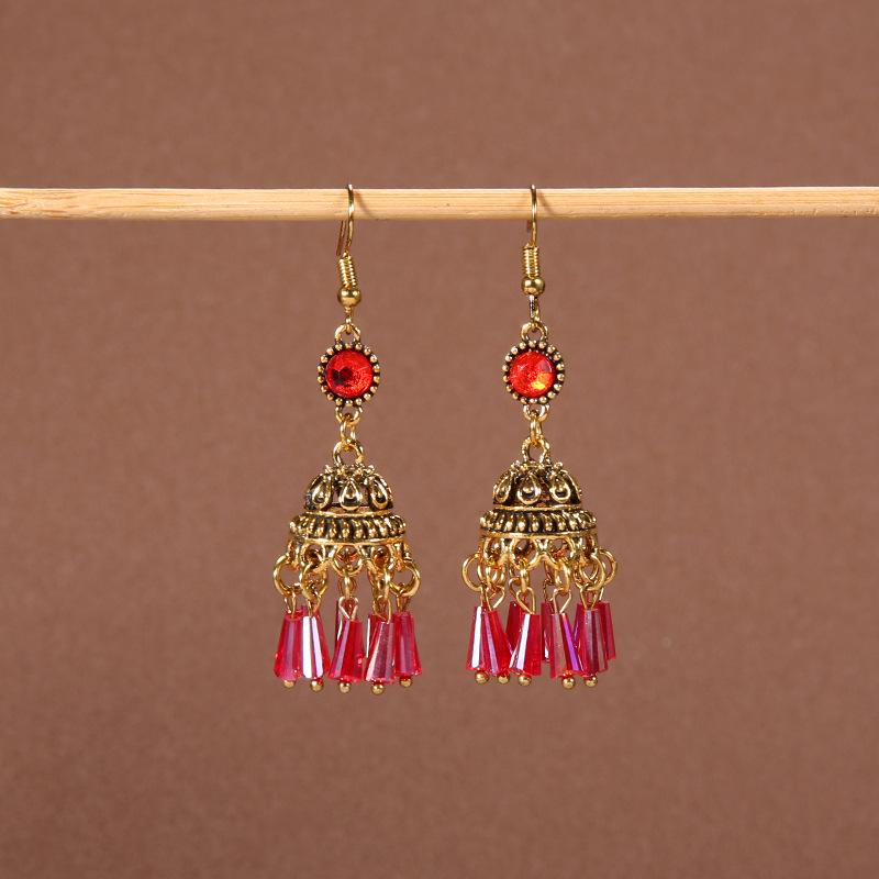 

Богемные серьги с кисточками - Ретро этнический стиль для женской универсальной, длинной европейской и американской моды