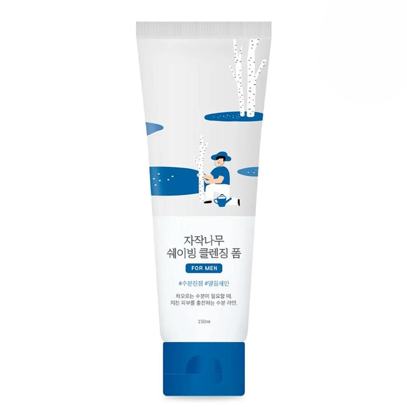 

ROUND LAB Для мужчин Пенка для бритья и очищения с березовым соком 120 мл