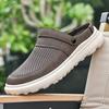 Fashion Breathable Men's Outdoor Slippers New Arrival Summer Half Drag Outdoor Wear-Resistant Sandals Anti-Slip Two-Purpose Half Flats