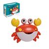 Electric Music Crab Bubble Blower Toy for Children's Bath