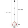 Nut Gatherer Adjustable Lightweight Rolling Nut Picker Collector for Lawn Garden
