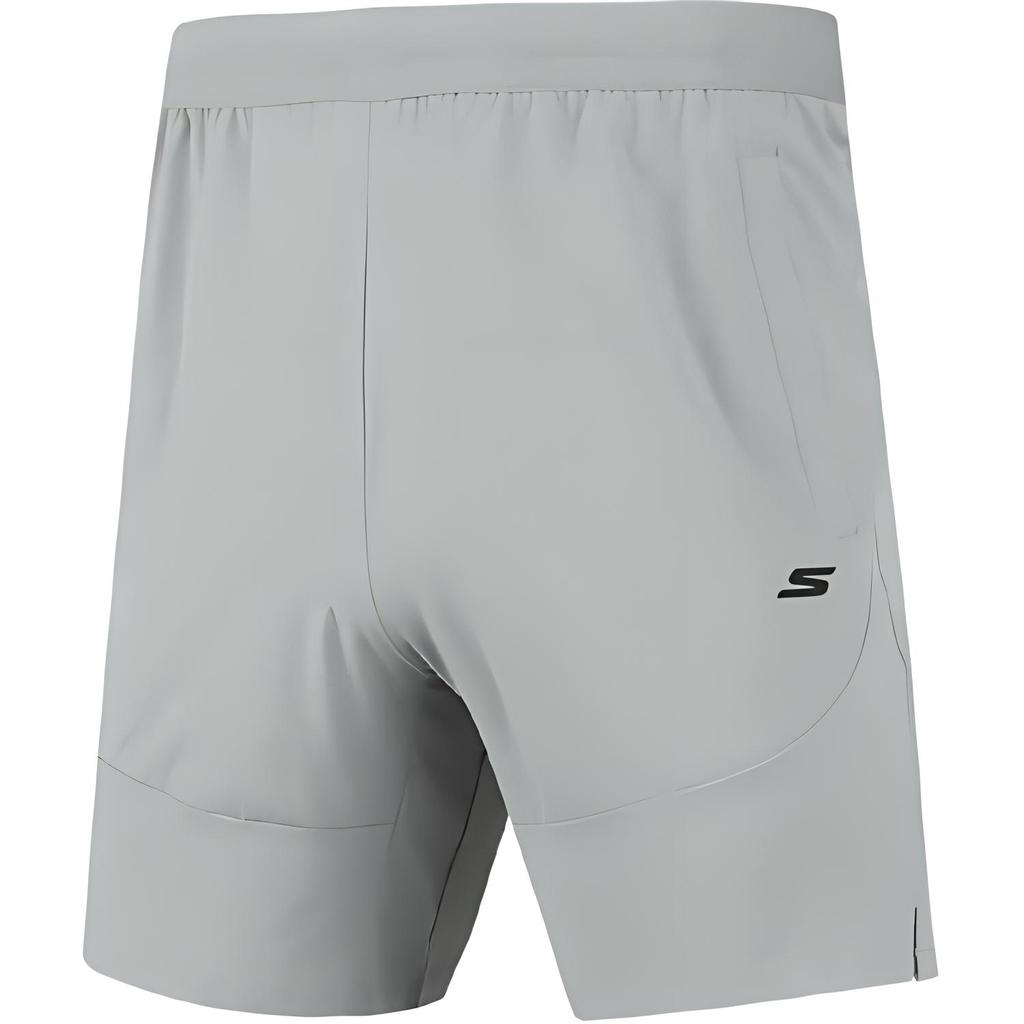 Skechers Comfort Life Series Moisture-Wicking Woven Three-Quarter Casual Shorts Men shorts Sandstone P223M028-001C