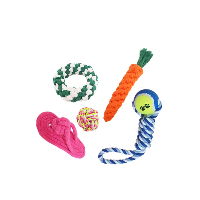 5-piece set of string rope toys