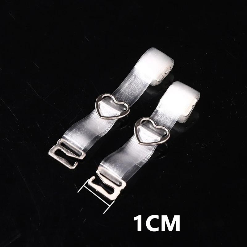 Clear Bra Straps Transparent Invisible Detachable Adjustable Silicone Women's Elastic Belt Intimates Accessories