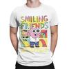 Smiling Friend Make People Pim Funny Cartoon Novelty Graphic 100 Cotton TShirt Smiling Friends Season 2 Tees Tops For Unisex
