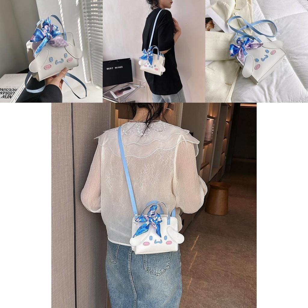 Chic Pu Leather Handbag For Women White Trendy Street Style Shoulder Bag 2023