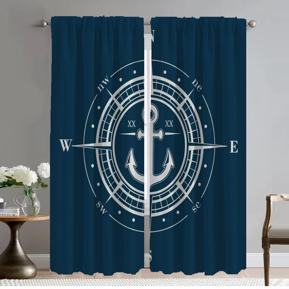 

Шторы от комаров для камеры Anchor Modern Living Room Warnings 2 Pieces Partition Tulle for Bedroom Shades Window Warning W50xH70cmx2pcs-CL