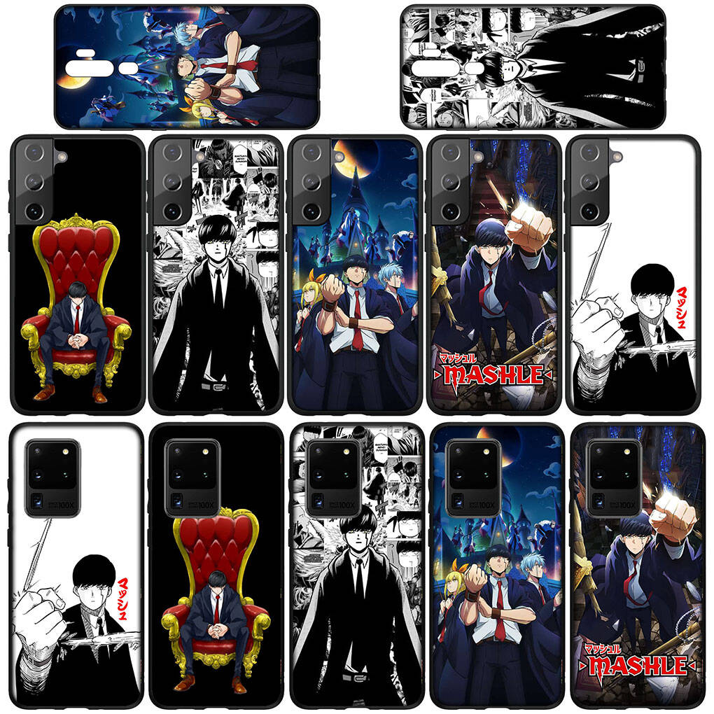 Cover for iPhone 17 16 15 Xiaomi Poco Redmi Note 14 13 12 11 Pro Max 9 16e Samsung Galaxy S25 S24 S23 OPPO Huawei Mashle Magic and Muscles Phone Case