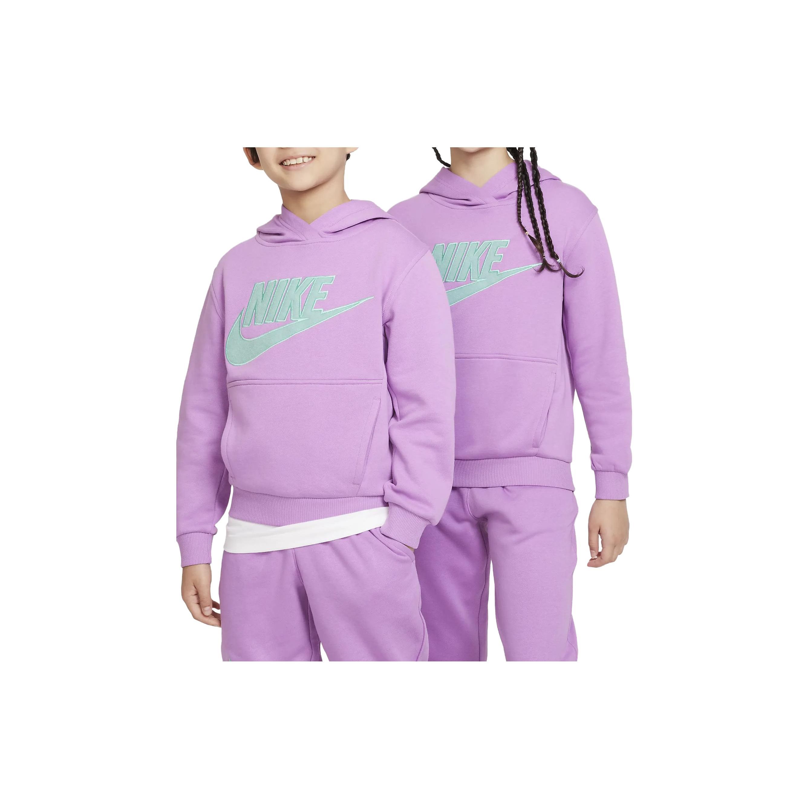 

Nike Детский свитшот с капюшоном с логотипом Детский свитшот Фиолетовый Красный FD3029-532 M