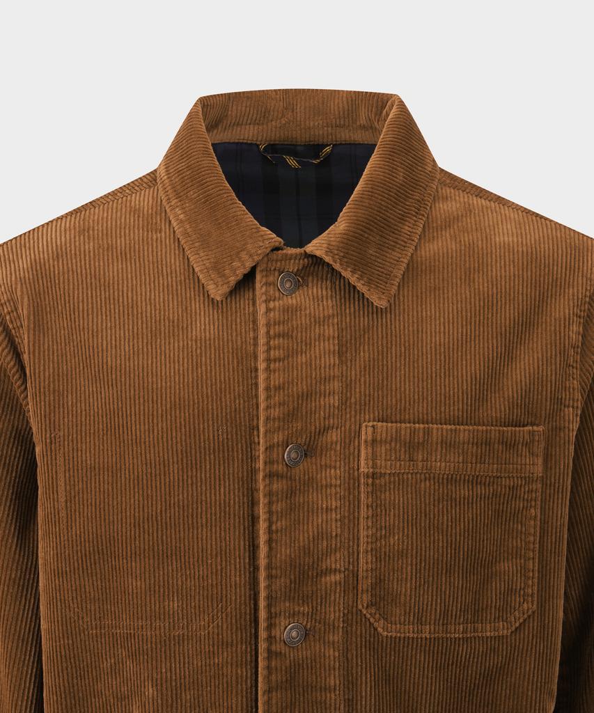 Brooks Brothers Corduroy Chore Jacket (Brown) (Bbotmbf303)