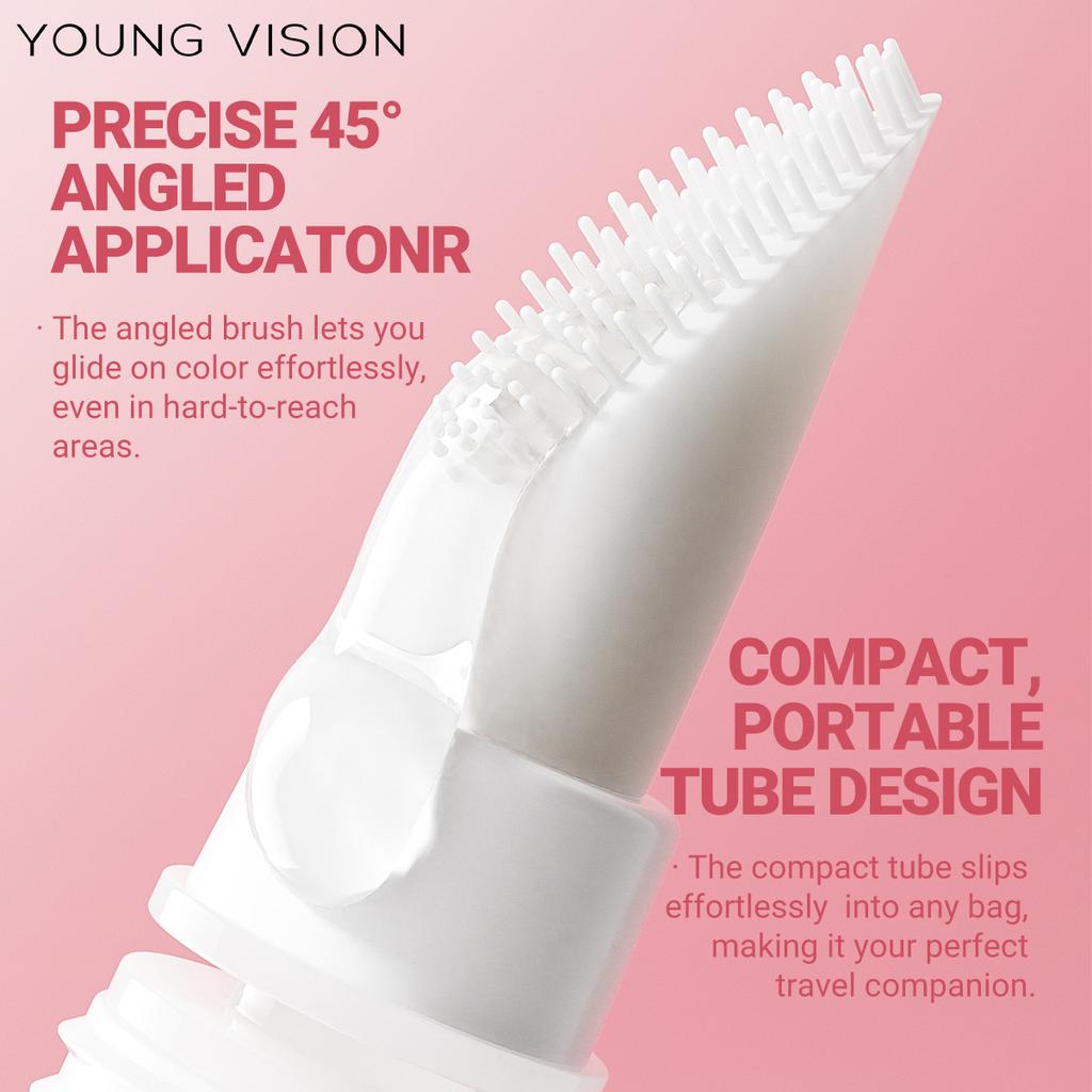 Jemný čisticí a exfoliační gel 2 v 1, Dodává se s masážní silikonovou kartáčkovou hlavicí pro péči o oči a rty Odličovací pečující gel