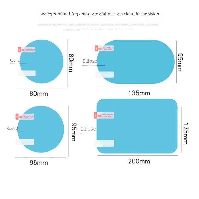 Nano Water-Repellent Rearview Mirror Coating for Improved Reflection and Visibility
