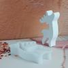 Deer Molds Silicone Deer Christmas Chocolate Molds Elk Shape Plaster Casting Mould For Fondant Soap Candle Crafts Holiday