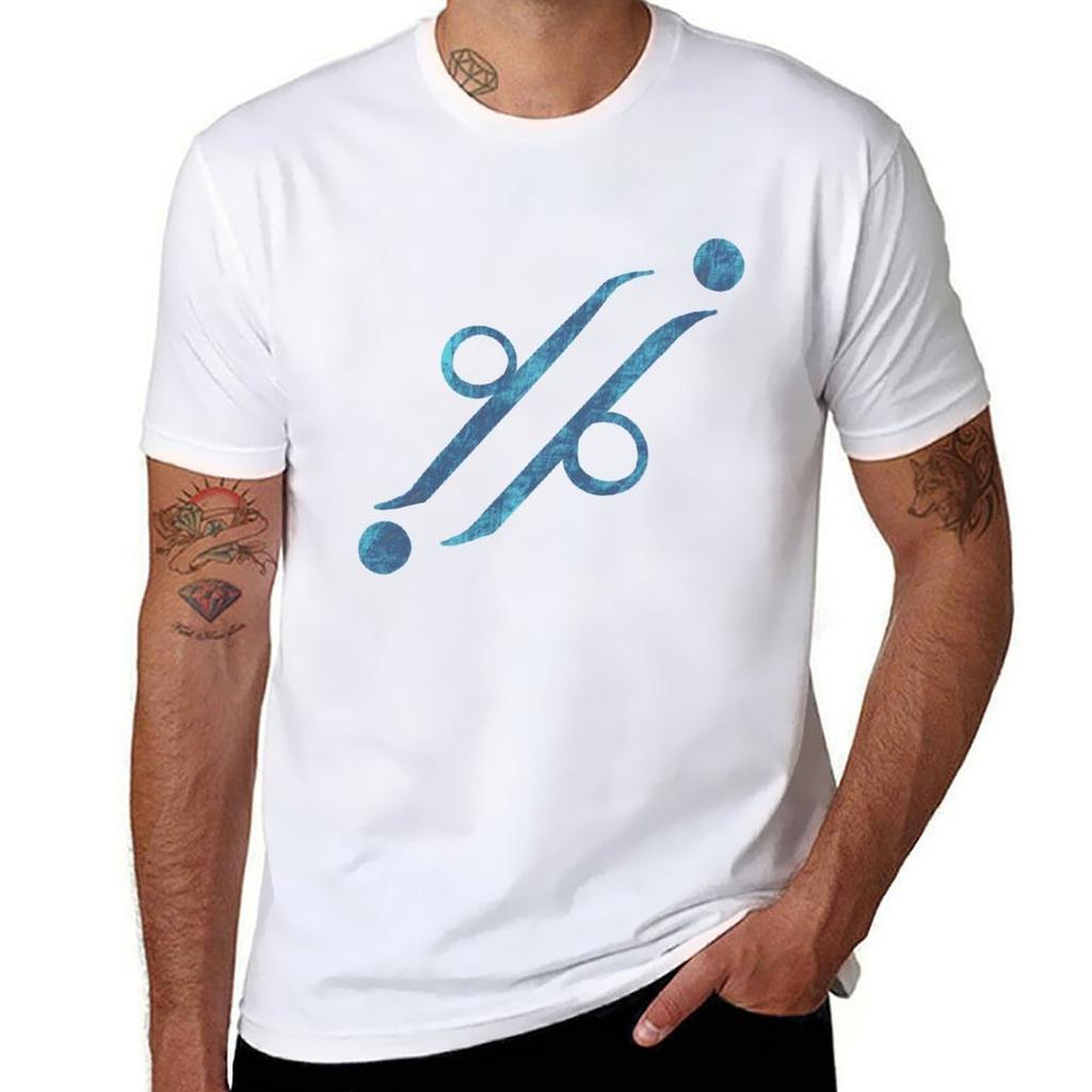 Kryptonian Symbol for Water T-Shirt Man T Shirt Heavy Cotton T Shirt Men 100% Cotton Luxury Brand T Shirt Personalised T-Shirt