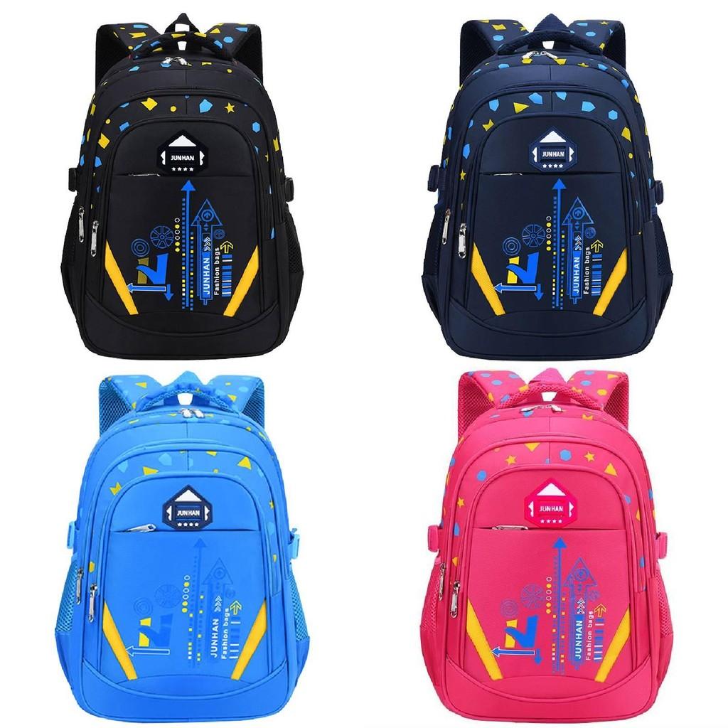 Children Printing School Bag Light Weight Backpack Spine Protection Waterproof