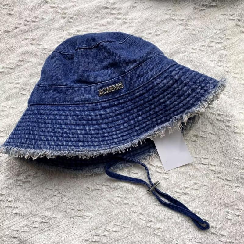 Damen Stoff Stoff Fischer Eimerhut Verstellbarer Sonnenhut Strand Outdoor Camping Reise Kopfbedeckung für Urlaubsbekleidung