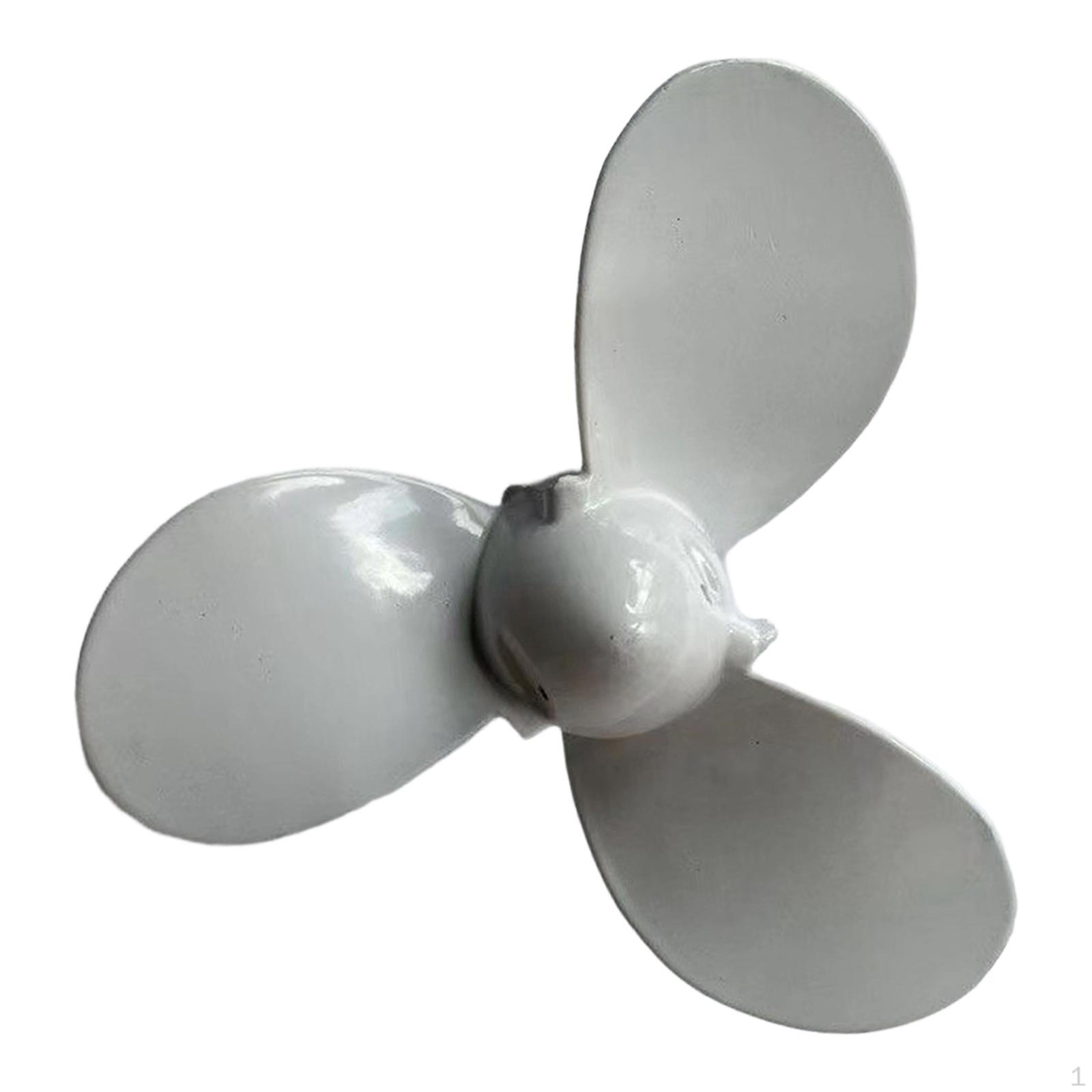 

Boat Outboard Motor Propeller Aluminum, Replacement, Easy to Install, High Performance, Practical