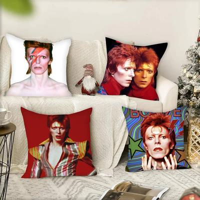 Housses de coussin Singer D-David B-Bowie cool housses de coussin canapés de salon décoration intérieure cadeaux