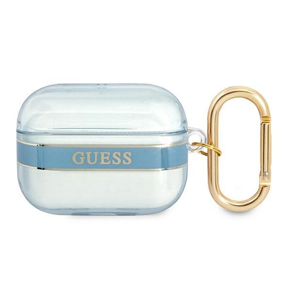 Guess  Guaphhtsb Airpods Pro Coverniebieski/Blue Strap Collection