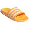 Adidas Adilette Aqua Lightweight Comfortable EVA Rubber Sole Non-Slip Wear-Resistant Casual Slippers Unisex Slippers Yellow White GZ5233