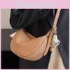 Popular Shoulder Bag Autumn Crossbody Bag 2024 New Vintage Pure Color Dumpling Bag