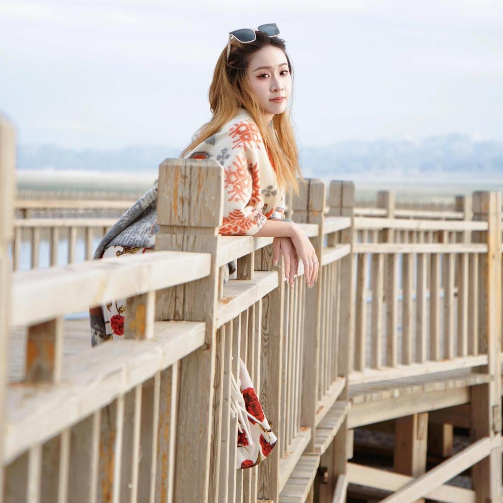 Tassel Cape Jacket Women Shawl Scarf Travel Outside Scarf