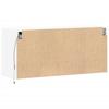 TV Wall Cabinet with LED Lighting White 100 x 31 x 45 cm