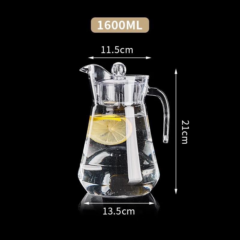 Transparent Acrylic Plastic Drink Pitcher