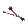 H7 To Bi-Xenon Solenoid Magnetic Adapter Splitter Wires For Projector Retrofit