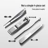 THREE SEVEN 4-Piece Manicure Nail Clipper Set