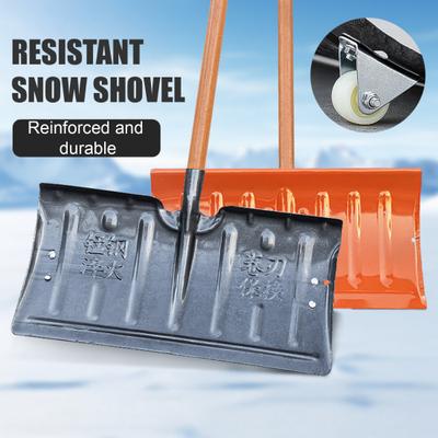 Schneeschaufel SchneeSchieber Großer Eimer Manganstahl Verstärktes Design Schaufel Schaufel Schnee