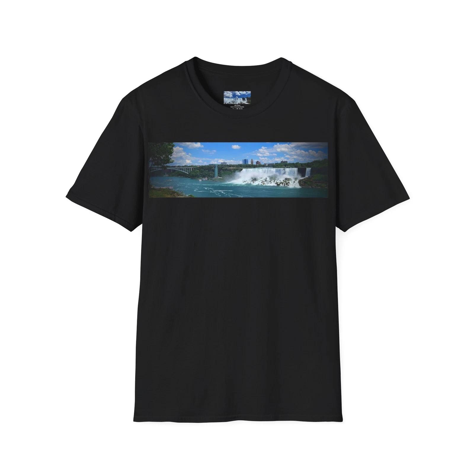 Niagara Falls Canada Graphic T-Shirt - Scenic Design, Unisex, Soft Cotton Tee M