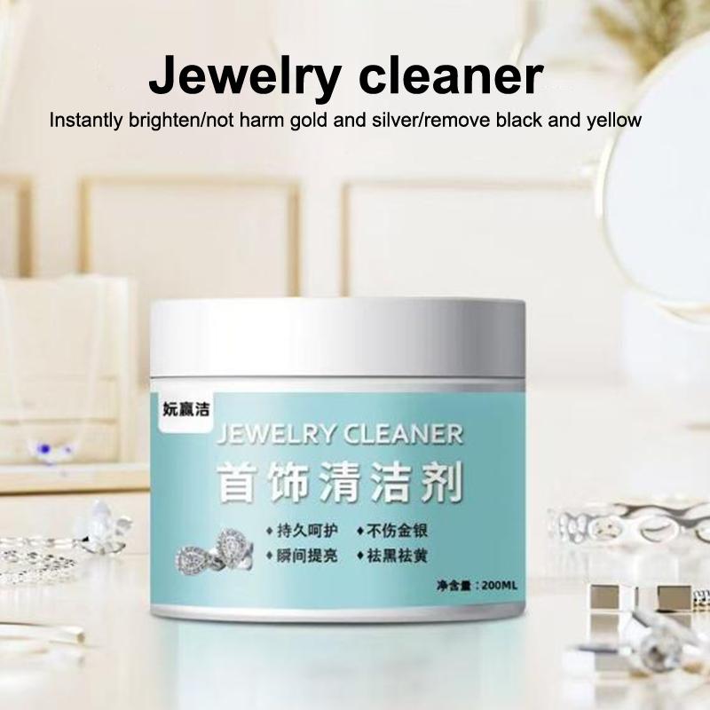 1/2/3Pcs Silver Cleaner Liquid 200G Jewelry Cleaner For Gold Panlinis Ng Silver Gold Cleaner For Rings Earrings Watch Diamond