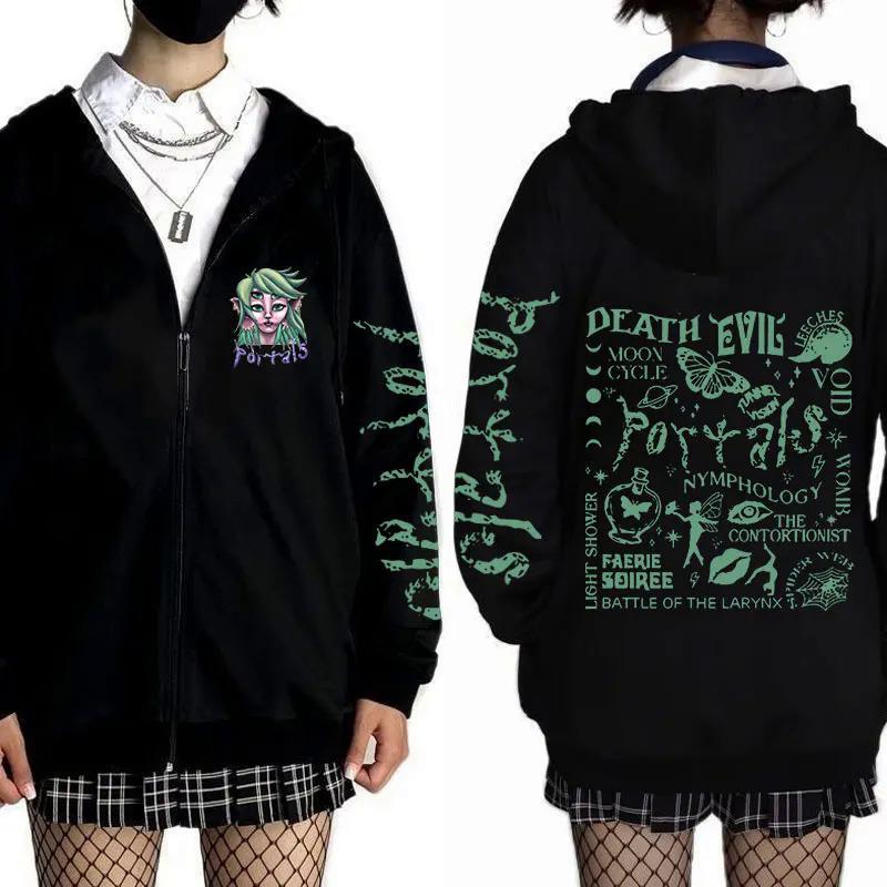 Melanie Martinez Portals Tour Zipper Hoodies