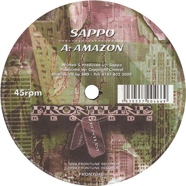 

12inch Record DJ SAPPO - Amazon / No Good FRONT046 Frontline Recor 1999 UK Dance & Electronica Used