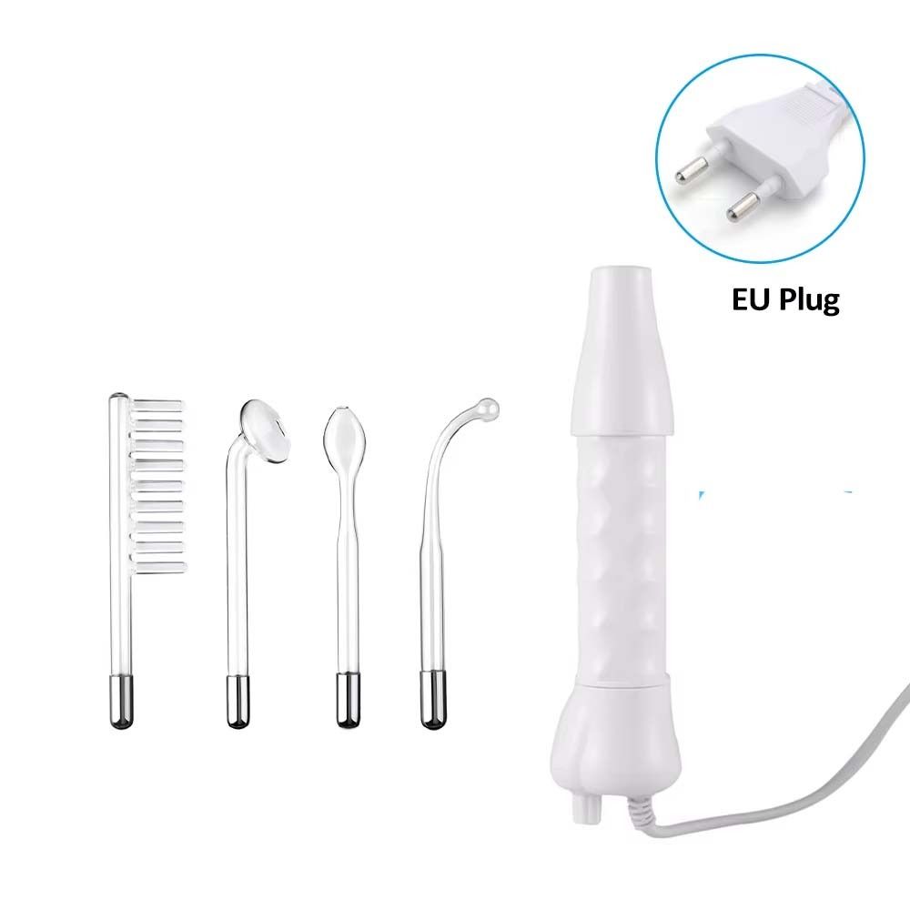 Outil de traitement facial haute fréquence 4-en-1 Éliminateur de points d'acné Appareil de beauté pour le traitement de l'acné