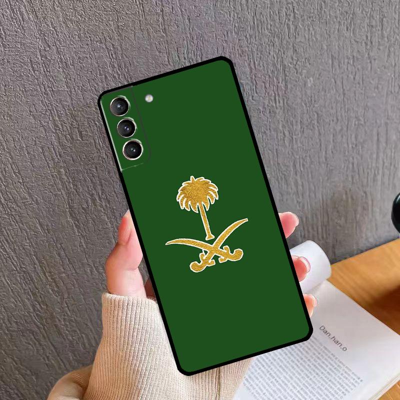 Kingdom of Saudi Arabia Flag Phone Case For Samsung Galaxy S25 S26 Ultra S20 S21 S22 S23 S24 Plus S10 S25 FE Back Cover