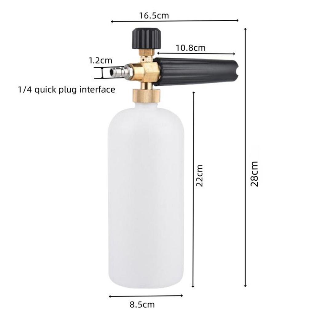 2026+ High Pressure Washer Tool, Car Washer Tool with 7 Nozzles Car Washing and Garden Cleaning Plant Watering Tools